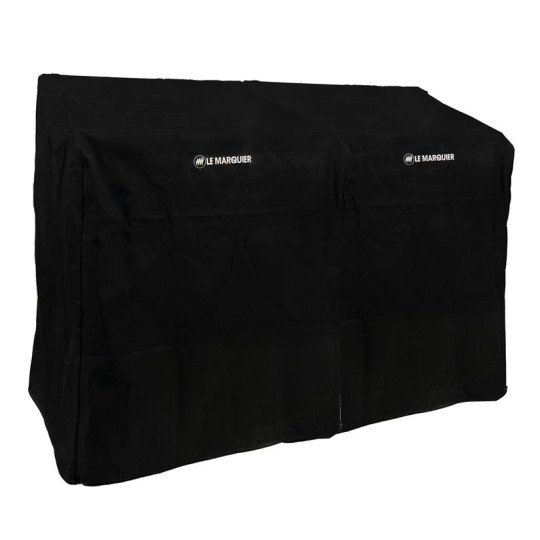 Lot de housses de protection LE MARQUIER pour cuisine d'extérieur 2 éléments
