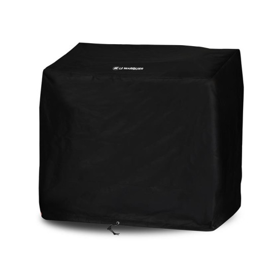 Housse de protection LE MARQUIER pour plancha/barbecue 60cm sur chariot avec tablettes 100 à 120cm