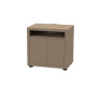 Meuble cuisson avec tablette LE MARQUIER pour cuisine d'extérieur 80x55cm taupe