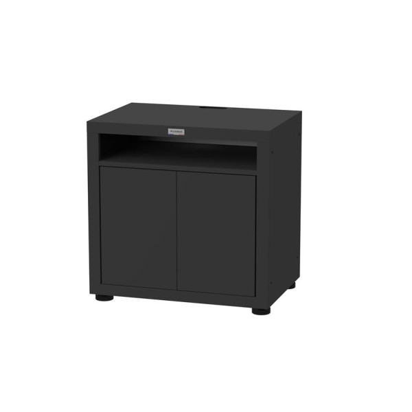 Meuble cuisson avec tablette LE MARQUIER pour cuisine d'extérieur 80x55cm noir