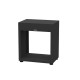 Meuble ouvert LE MARQUIER pour cuisine d'extérieur 80x55cm noir