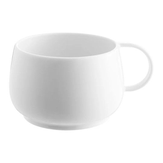 Tasse à capuccino GUY DEGRENNE Empiléo en porcelaine blanche 25cl