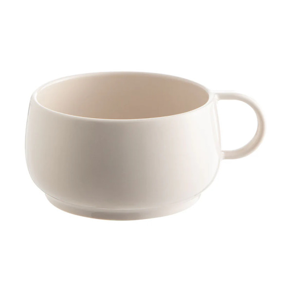 Tasse à thé/lungo GUY DEGRENNE Empiléo en grès rose nude 39cl