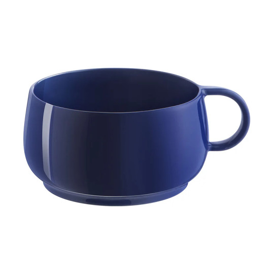 Tasse à thé/lungo GUY DEGRENNE Empiléo en grès bleu 39cl