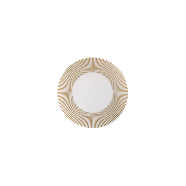 Assiette à pain GUY DEGRENNE Eclats en porcelaine blanche 15cm