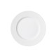 Assiette à pain GUY DEGRENNE Graphique en porcelaine blanche 15cm