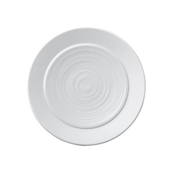 Assiette à pain GUY DEGRENNE Bahia Pierre de Lune en porcelaine blanche 14cm