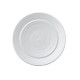Assiette à pain GUY DEGRENNE Bahia Pierre de Lune en porcelaine blanche 14cm