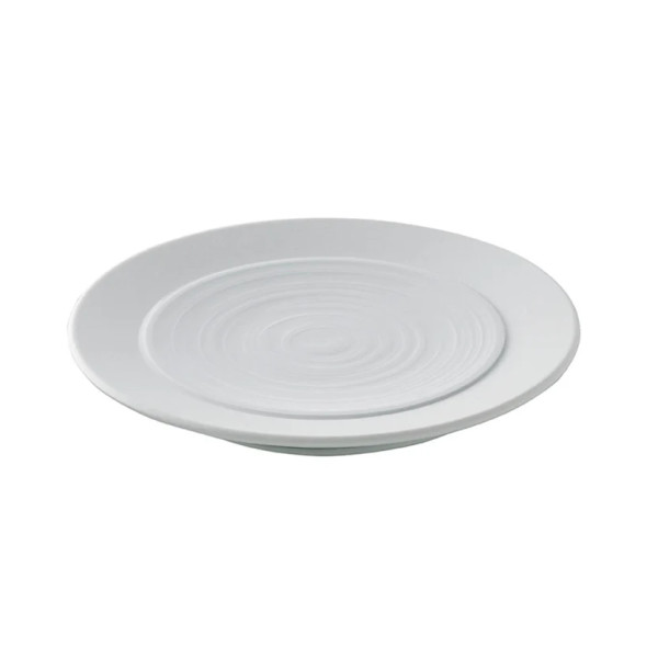 Assiette à pain GUY DEGRENNE Bahia Pierre de Lune en porcelaine blanche 14cm