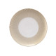 Assiette plate GUY DEGRENNE Eclats en porcelaine blanche 26cm