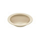 Assiette creuse GUY DEGRENNE Bahia Dune en grès beige 20cm