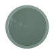 Assiette de présentation GUY DEGRENNE Bahia Argile Vert en grès vert 29cm