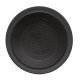 Assiette plate GUY DEGRENNE Bahia Onyx en grès noir 26cm