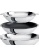 Set CRISTEL Mutine amovible batterie de 3 poêles 20 24 et 28cm inox