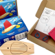 Jouet en bois à construire MANUFACTURE EN FAMILLE Mon petit bateau DIY