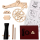 Jouet en bois à construire MANUFACTURE EN FAMILLE Mon Canon l'Eclatant DIY