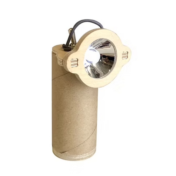 Jouet en bois à construire MANUFACTURE EN FAMILLE Ma lampe de mineur DIY