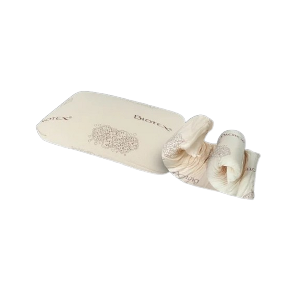 Oreiller traditionnel BIOTEX Mémovoyage à mémoire de forme 50x30cm