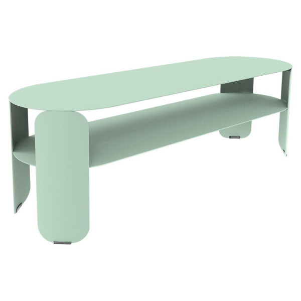 Console basse rectangulaire FERMOB Bebop 120x40cm en métal - 25 coloris