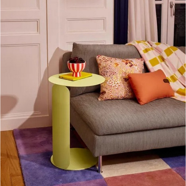 Table déportée ronde FERMOB Bebop 40cm en métal - 25 coloris