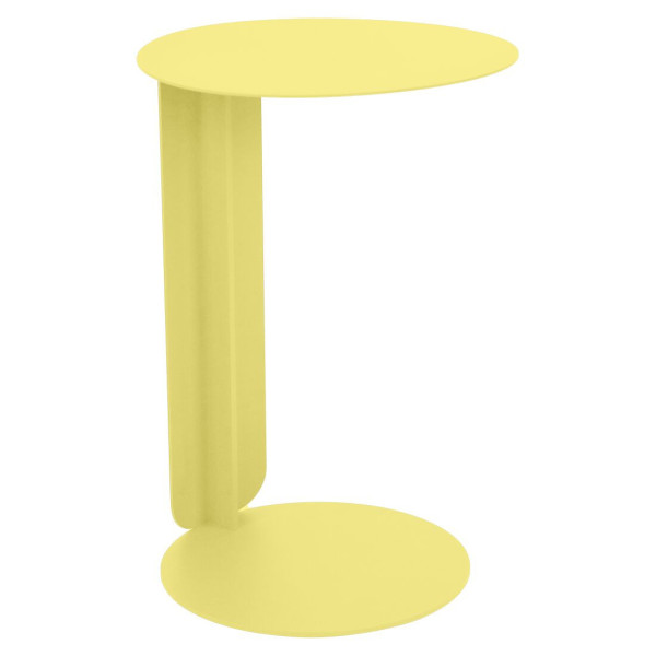 Table déportée ronde FERMOB Bebop 40cm en métal - 25 coloris