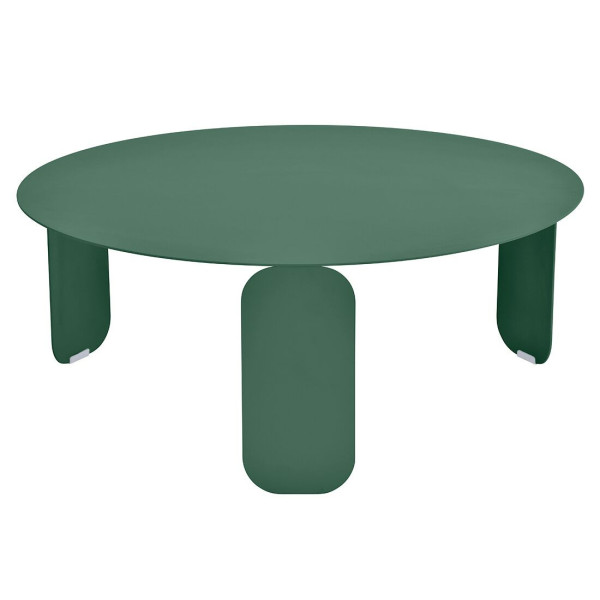 Table basse ronde FERMOB Bebop 80cm en métal - 25 coloris