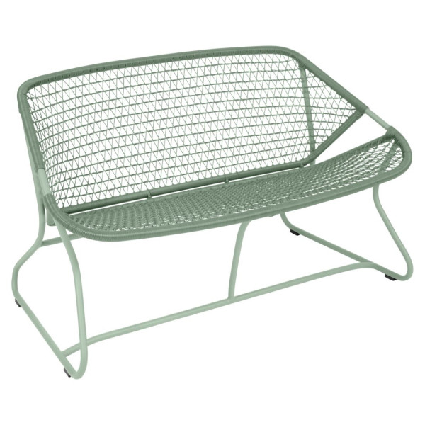 Banquette FERMOB Sixties 2 places en métal - 5 coloris