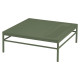 Table basse carrée FERMOB Rivage 85x85cm en métal - 7 coloris