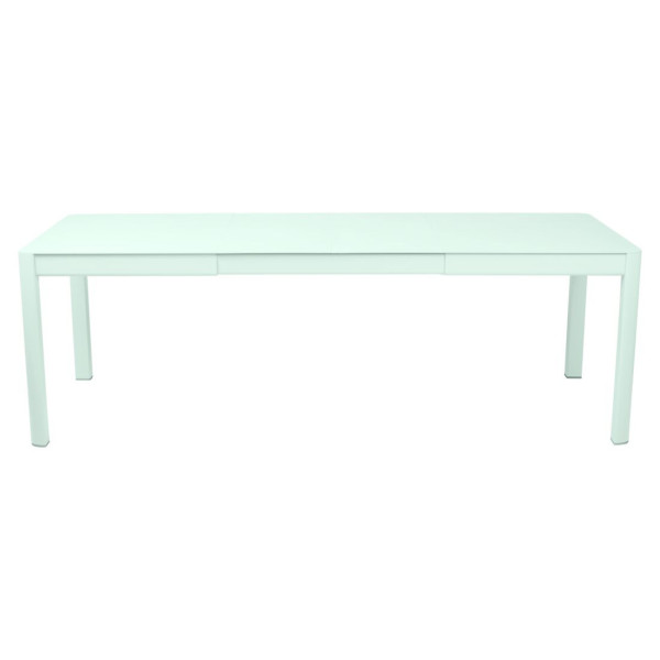 Table à manger rectangulaire FERMOB Ribambelle 2 allonges 149/234x100cm en métal - 25 coloris