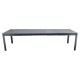 Table à manger rectangulaire FERMOB Ribambelle XL 3 allonges 149/299x100cm en métal - 25 coloris