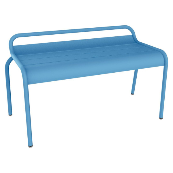 Banc compact FERMOB Luxembourg en métal - 25 coloris