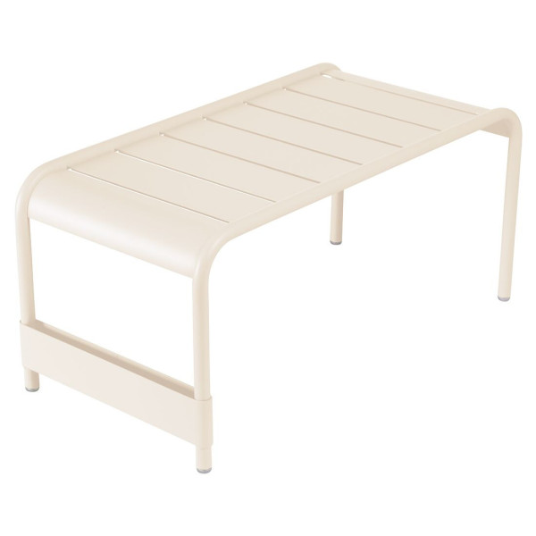 Table basse rectangulaire FERMOB Luxembourg 86x44cm en métal - 25 coloris
