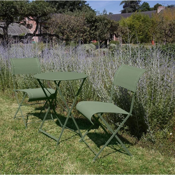 Table à manger ronde FERMOB Bistro 60cm en métal - 25 coloris