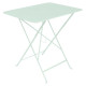 Table à manger rectangulaire FERMOB Bistro 77x57cm en métal - 25 coloris