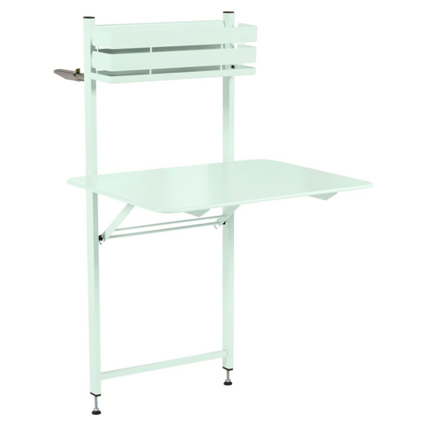 Table balcon rectangulaire FERMOB Bistro 57x77cm en métal - 25 coloris