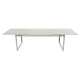 Table à manger rectangulaire FERMOB Biarritz avec allonges 200/300x100cm en métal - 25 coloris