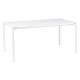 Table à manger rectangulaire FERMOB Calvi 160x80cm en métal - 25 coloris