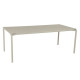 Table à manger rectangulaire FERMOB Calvi 195x95cm en métal - 25 coloris