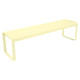 Banc FERMOB Bellevie 3 places en métal - 25 coloris