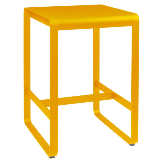 Table haute FERMOB Bellevie 74x80cm en métal - 25 coloris