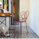 Chaise de repas FERMOB Ange en métal - 25 coloris