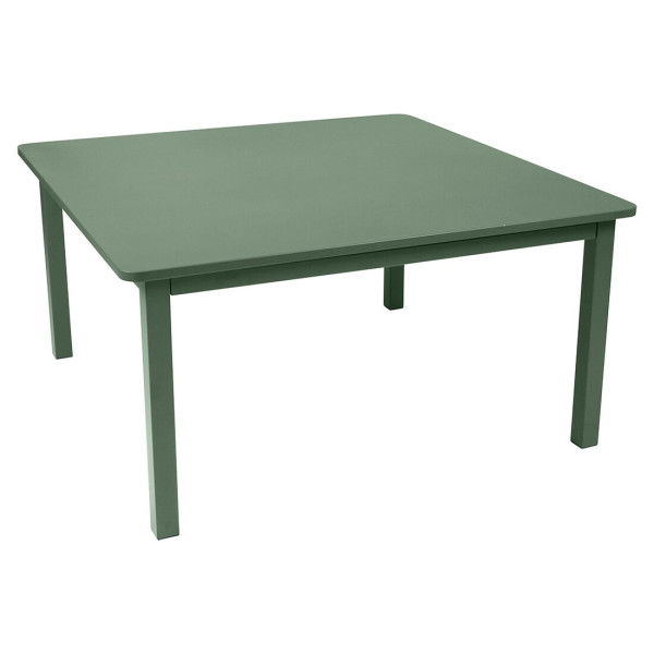 Table à manger FERMOB Craft 143x143cm en métal - 25 coloris