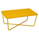 Table basse rectangulaire FERMOB Croisette 97x57cm en métal - 25 coloris