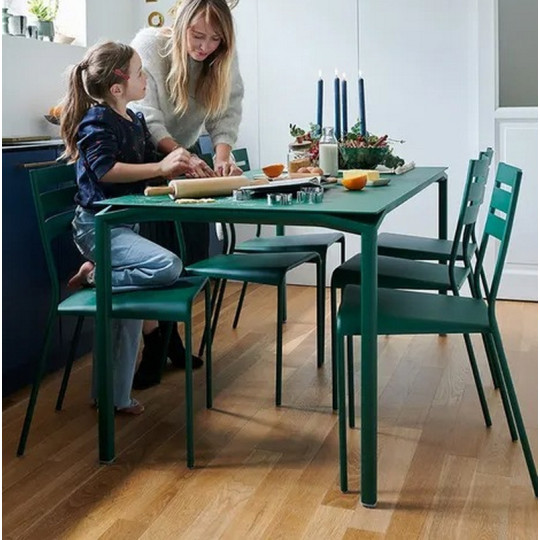 Chaise de repas FERMOB Facto en métal - 25 coloris