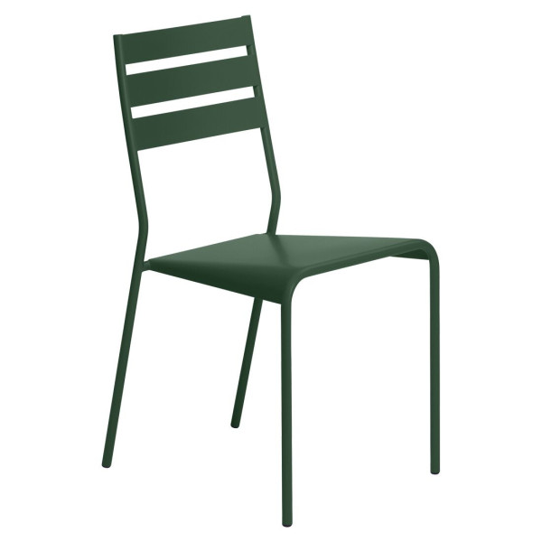 Chaise de repas FERMOB Facto en métal - 25 coloris