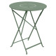 Table à manger pliante ronde FERMOB Floréal 60cm en métal - 25 coloris