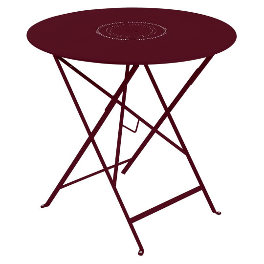 Table à manger ronde FERMOB Floréal 77cm en métal - 25 coloris