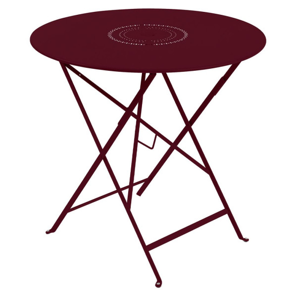 Table à manger ronde FERMOB Floréal 77cm en métal - 25 coloris