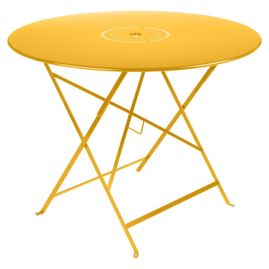 Table à manger ronde FERMOB Floréal 96cm en métal - 25 coloris