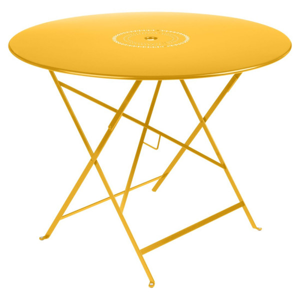 Table à manger ronde FERMOB Floréal 96cm en métal - 25 coloris